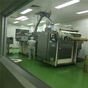 Instant coffee packing machine working for Indonesia customer 