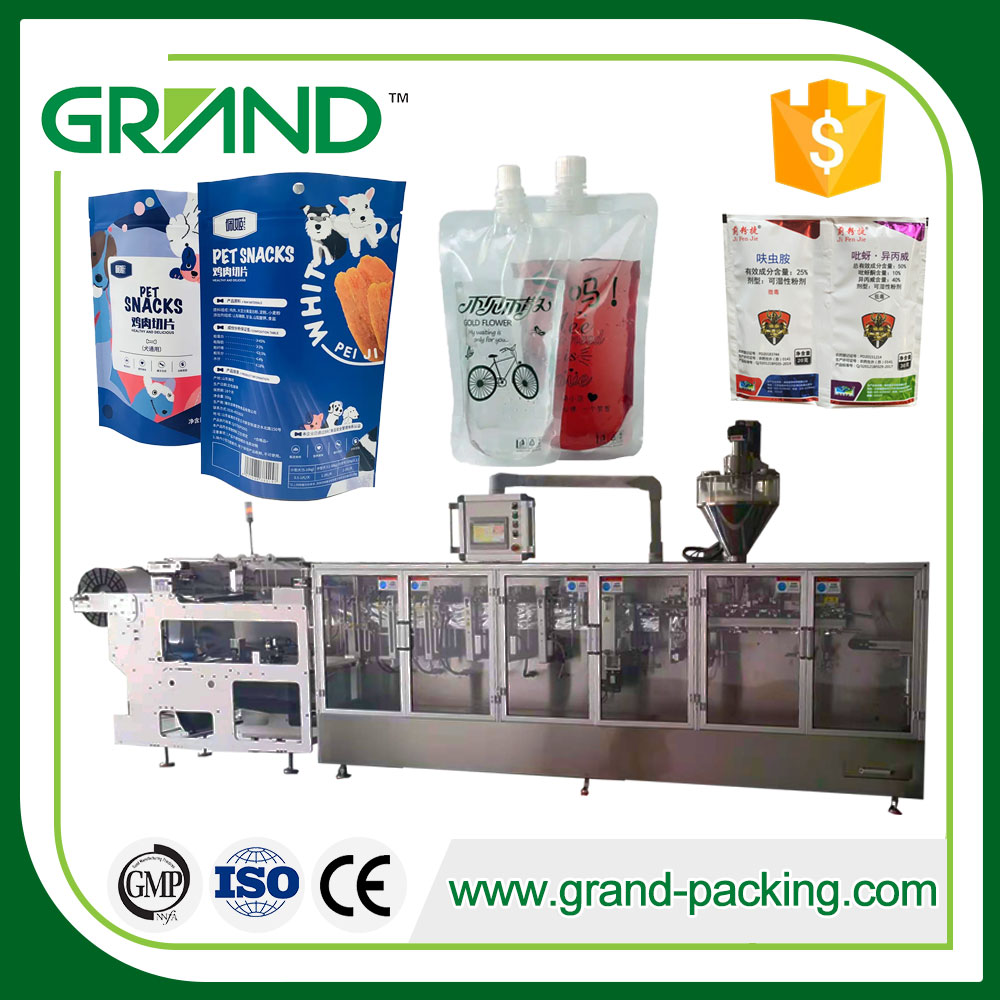 Pouch Giving/Roll Film Make Pouch Zipper & Special-shaped Doypack / Sachet Packing Machine 