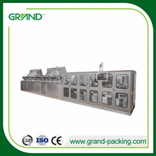 Full automatic wet wipes folding and packaging machine