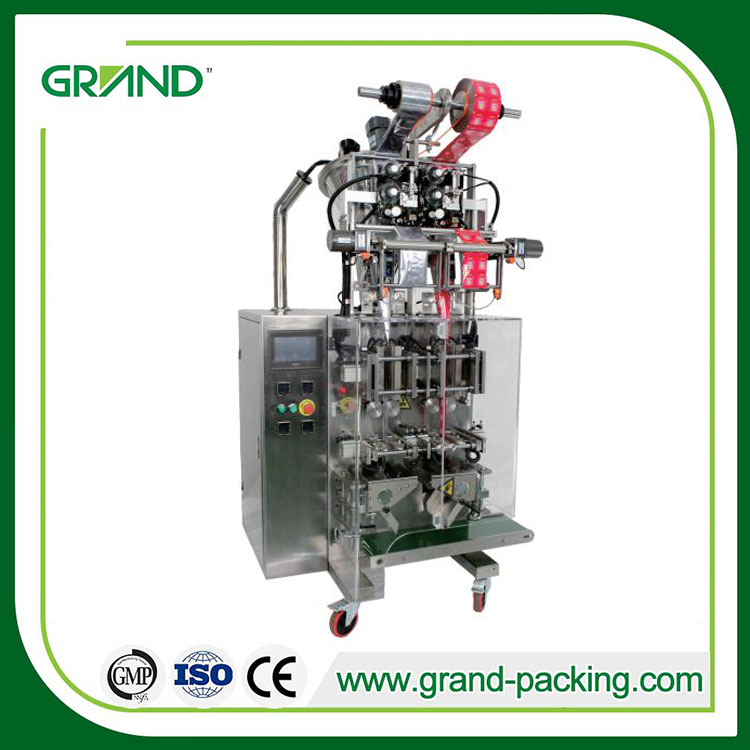 Automatic two lanes gel sachet packing machine - Buy Product on Hunan ...